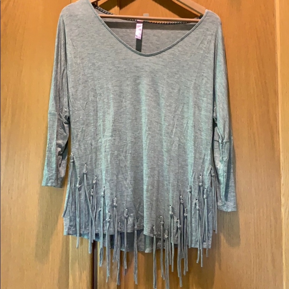 Fringe shirt